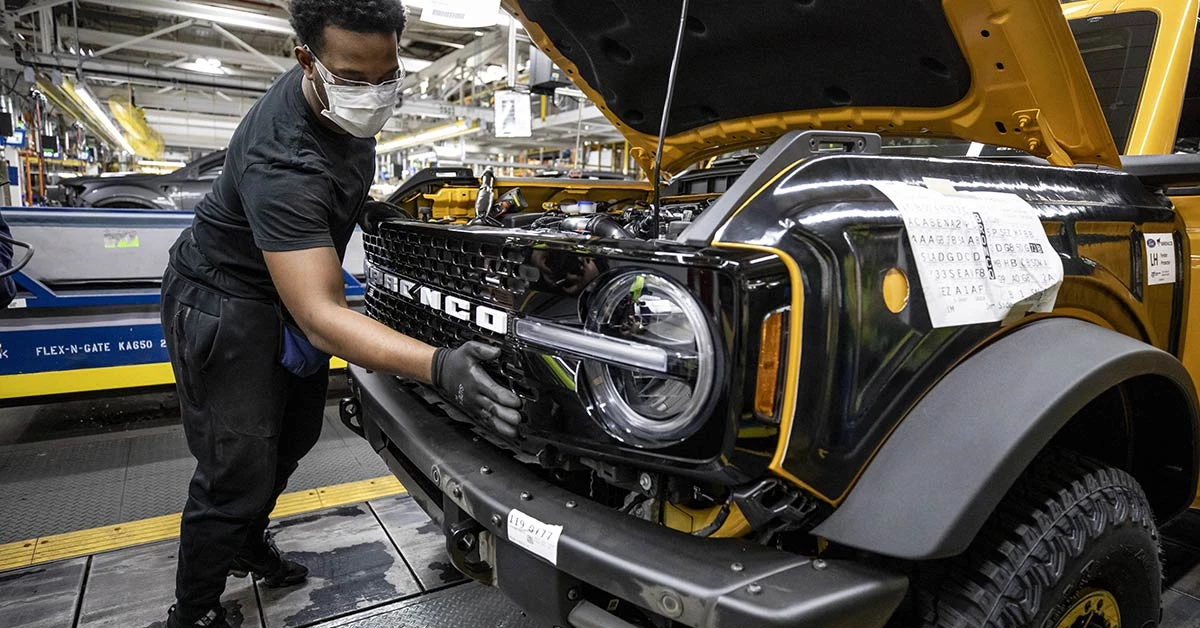 Produzione Ford Bronco