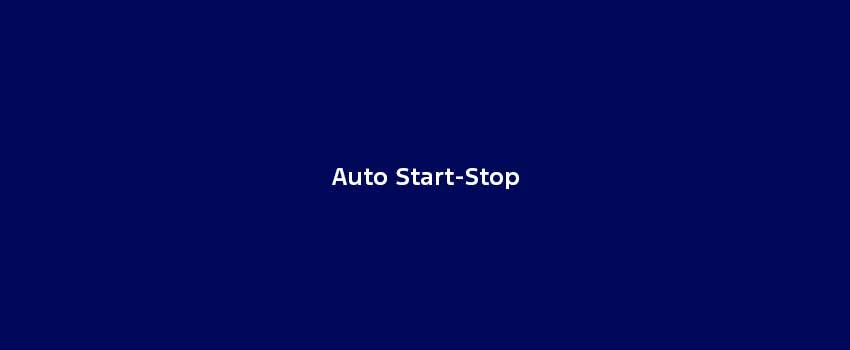 Auto Start Stop