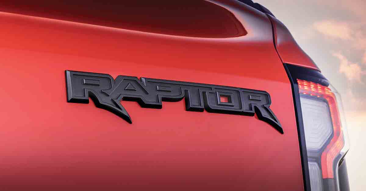 Nuovo Ford Ranger Raptor Logo