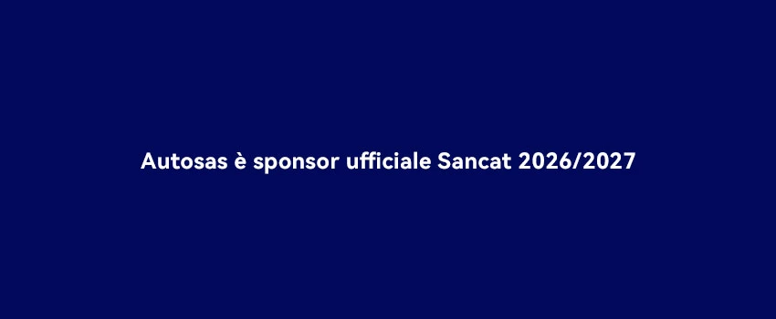 Autosas È Sponsor Ufficiale Sancat 2026 2027 (1)