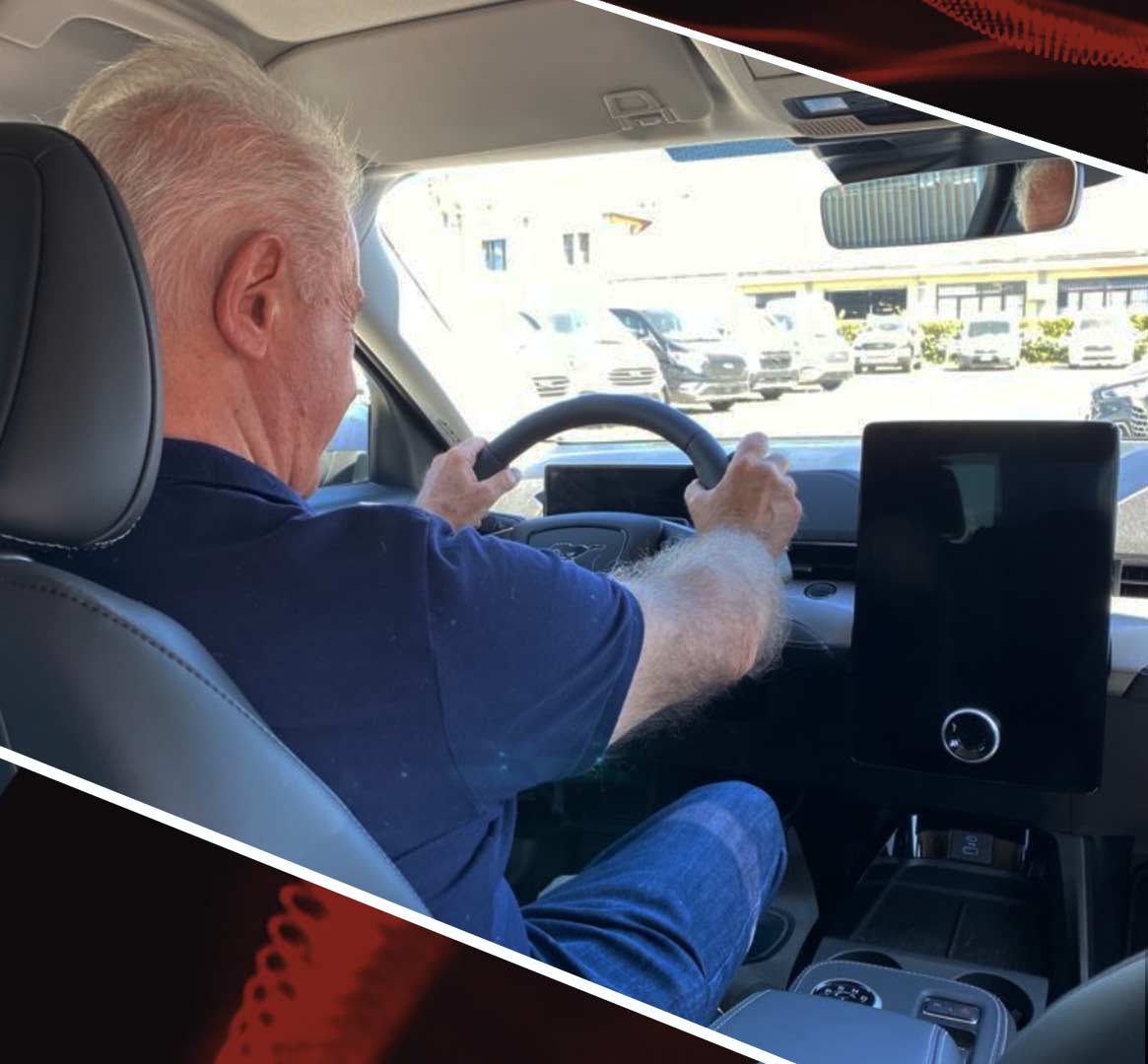 Consegna Ford Mustang Mach-E da Autosas