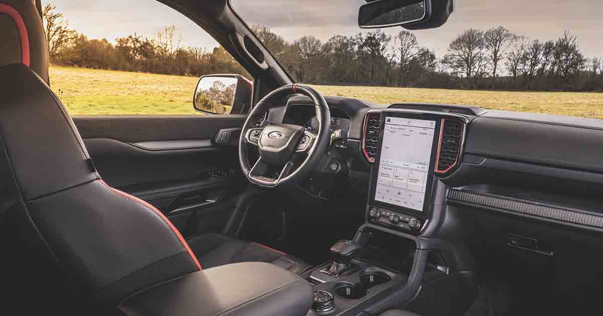 Nuovo Ford Ranger Raptor Sync 4 Touch Screen