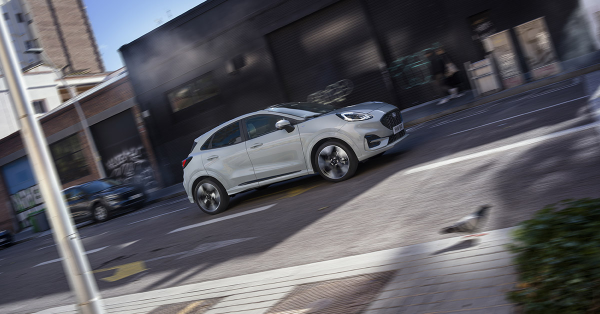 Nuova Ford Puma 2024 Profilo Esterno Crossover