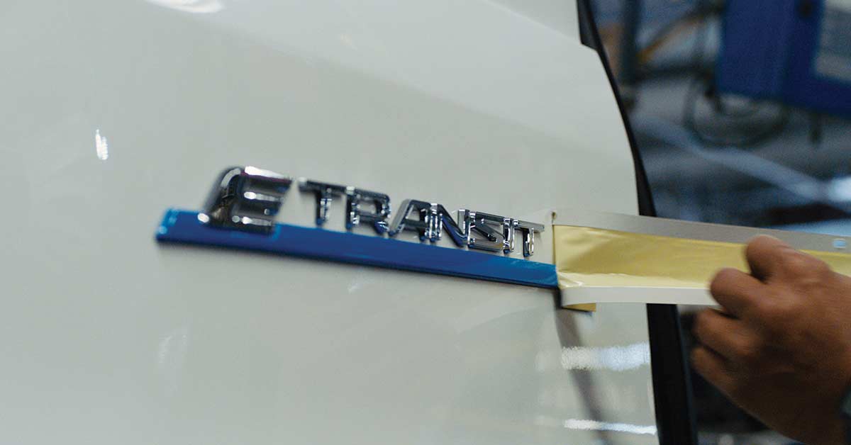 Etransit Van Elettrico Ford Veicoli Commerciali