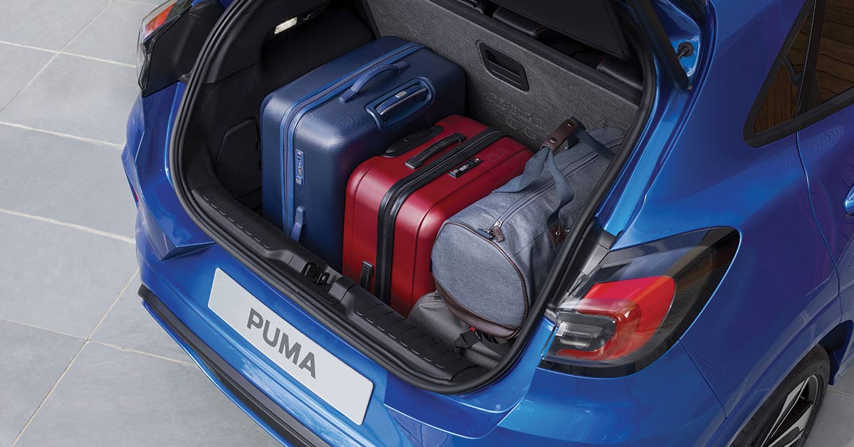 Megabox Ford Puma Bagagliaio