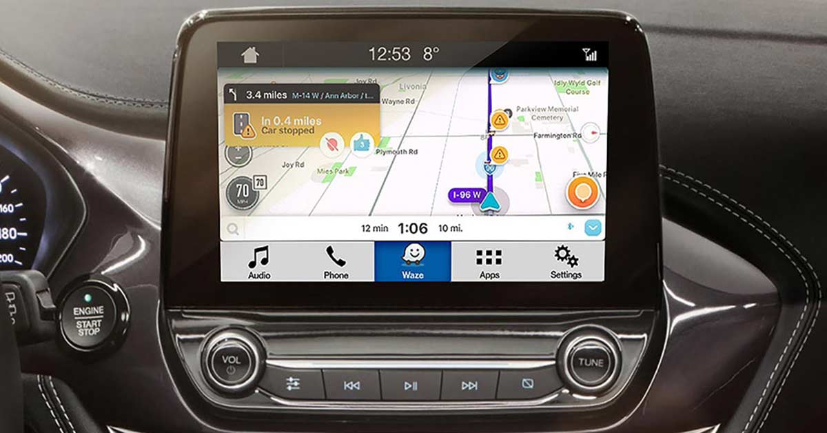 Waze Con Sync 3