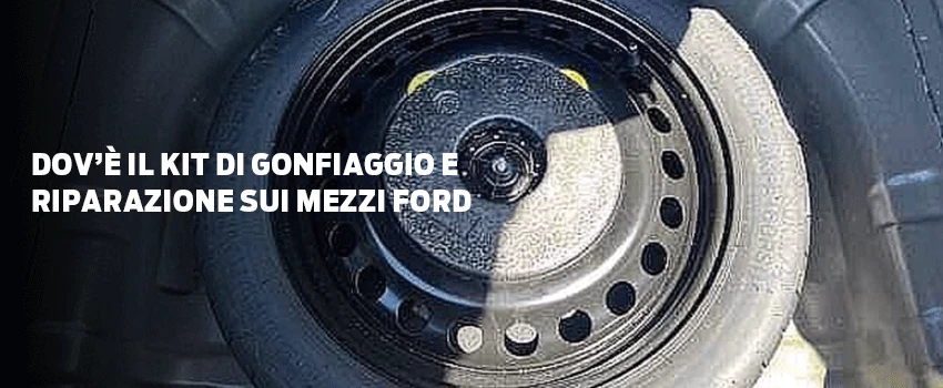 KIT DI GONFIAGGIO E RIPARAZIONE SUI MEZZI FORD