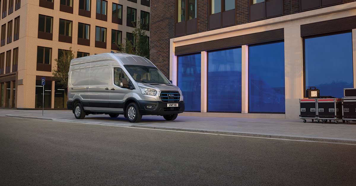 Etransit Van Elettrico Ford