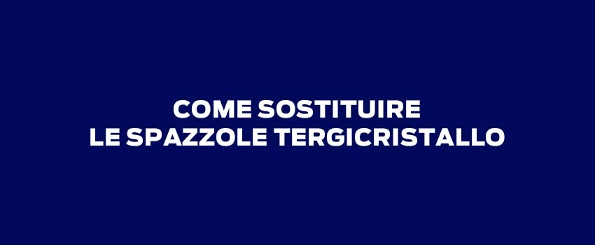 COME SOSTITUIRE LE SPAZZOLE TERGICRISTALLO (1)