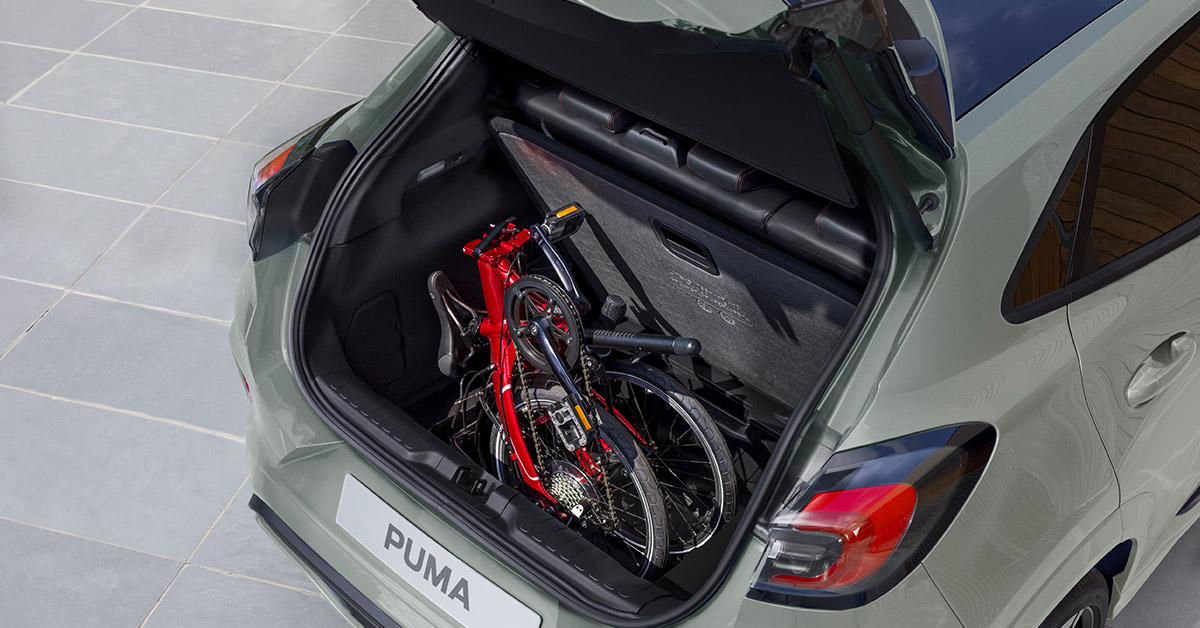 Nuova Ford Puma 2024 Bagagliaio