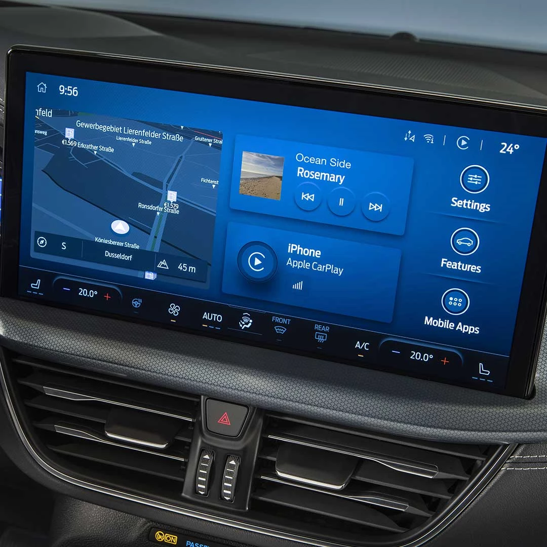 Nuova Ford Focus Tablet Centrale